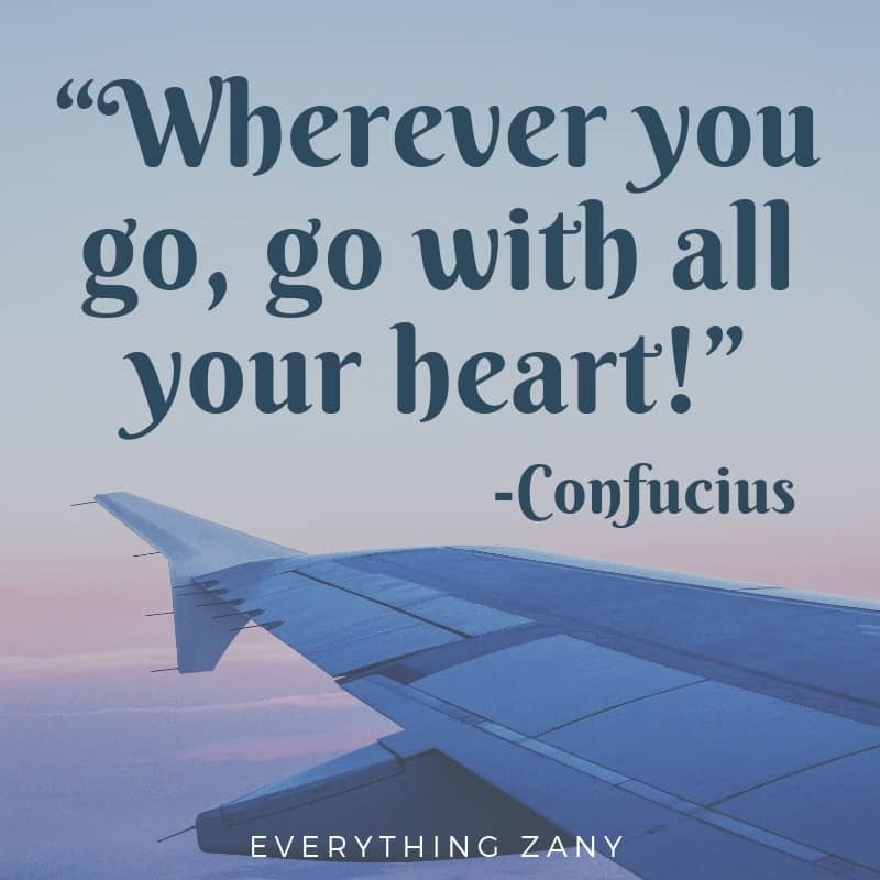 travel quotes from Confucious