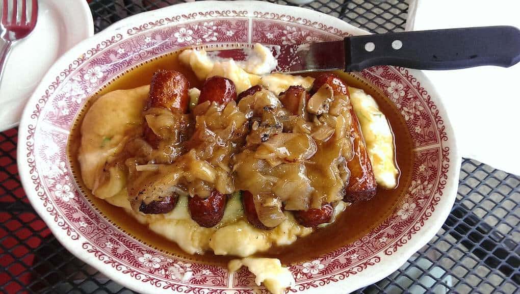 bangers and mash