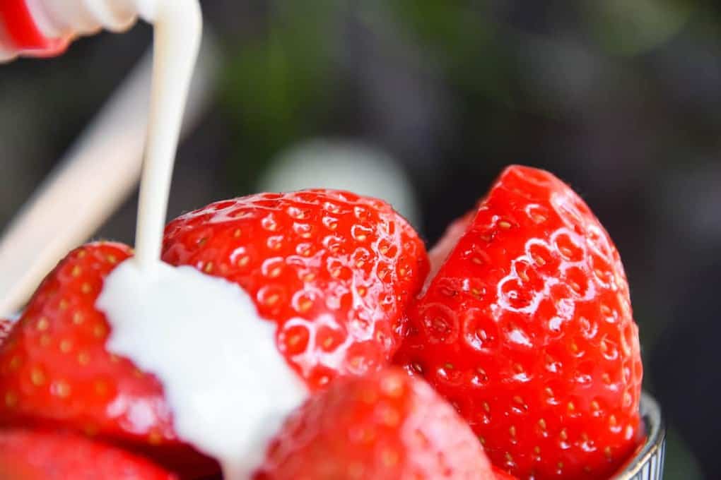 strawberries and creams