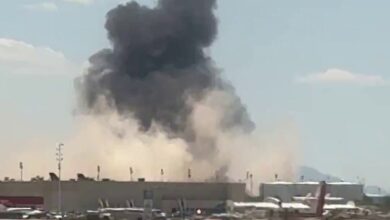Video: F-35 Fighter Jet Crash Near Albuquerque Airport Sends Thick Smoke Into Sky