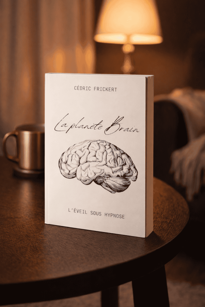 Livre "La planète Brain : L'éveil sous hypnose" de Cédric Frickert