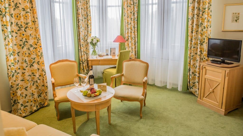 Junior Suite Sleeping Area