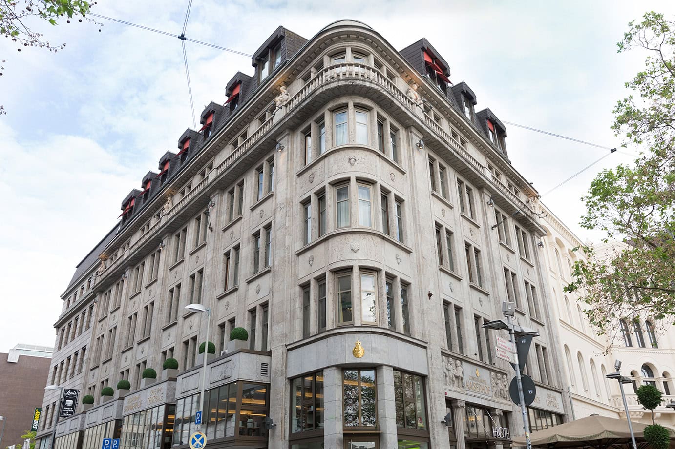 Außenansicht des Central-Hotel Kaiserhof in Hannover