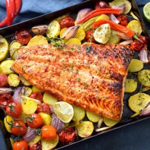 Köstlich angerichtetes Fischgericht