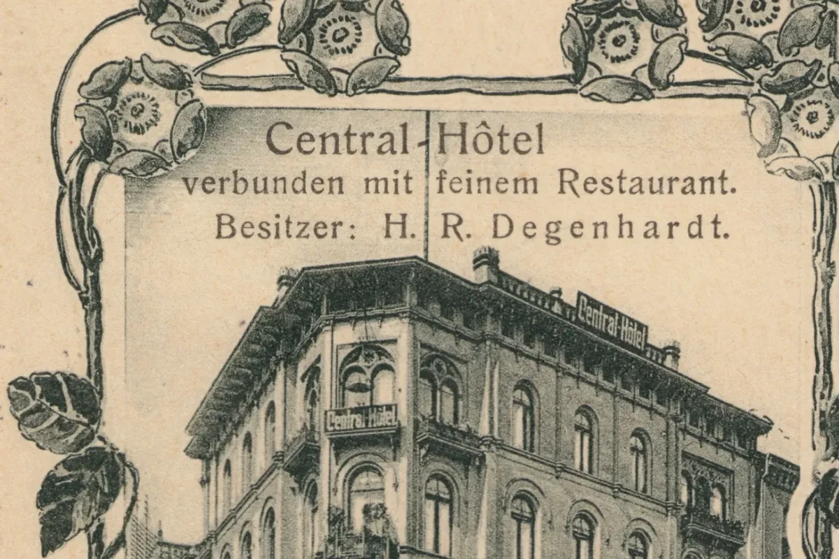 Die Hoteliers-Familie Degenhardt, die das Central-Hotel ab 1903 führte