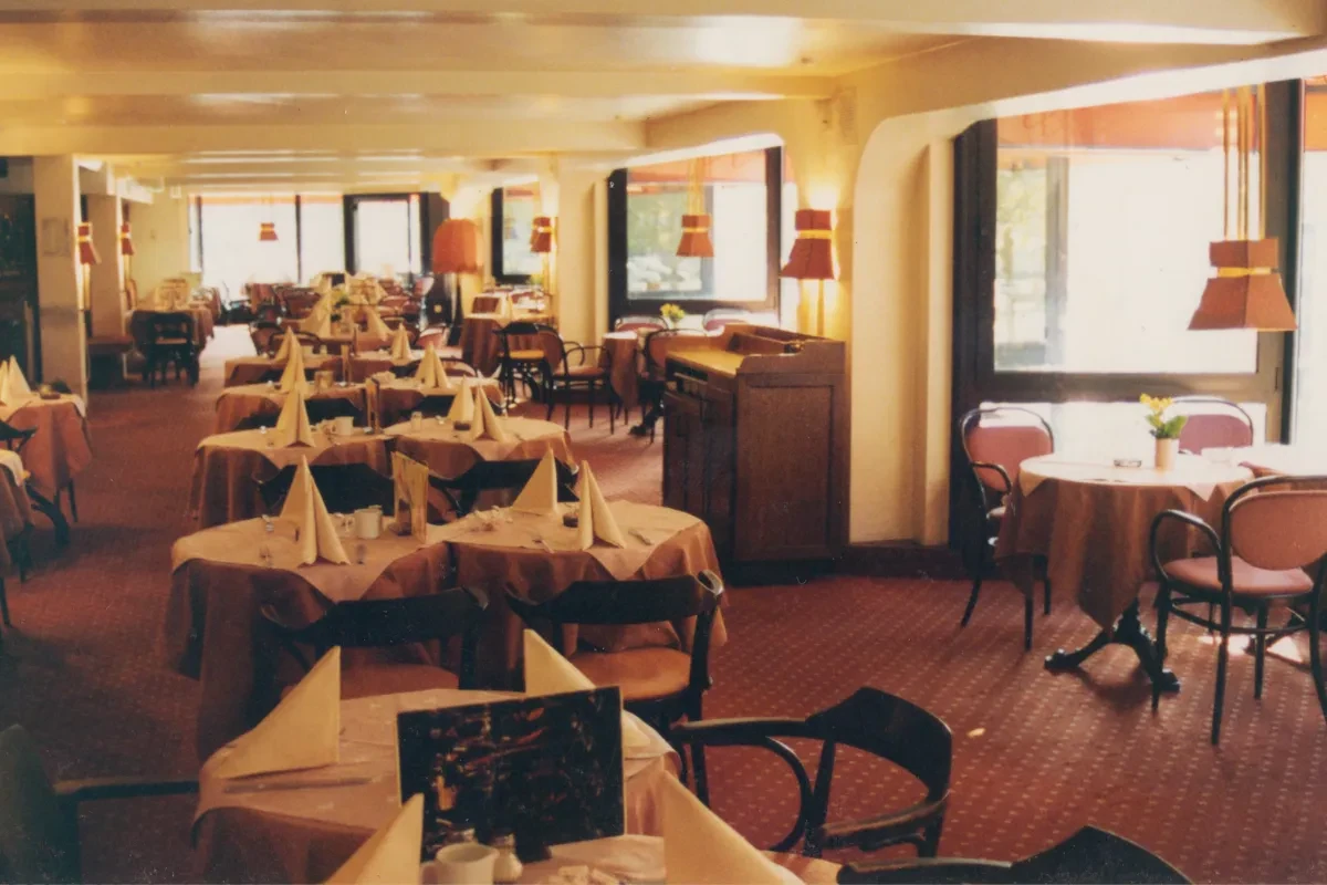 Das Wiener Café im Central-Hotel Kaiserhof, 1980