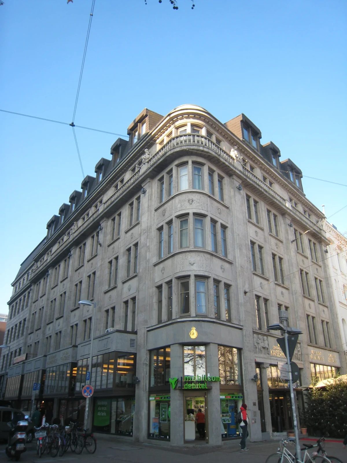 Das Central-Hotel Kaiserhof nach dem Facelifting, 2011