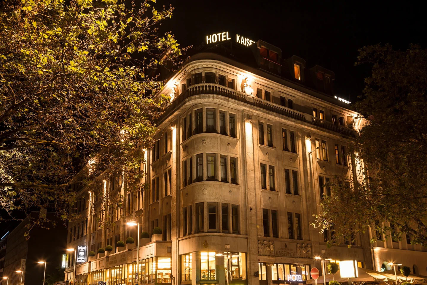 Das Central-Hotel Kaiserhof am Ernst-August-Platz in Hannover im Jubiläumsjahr 2019