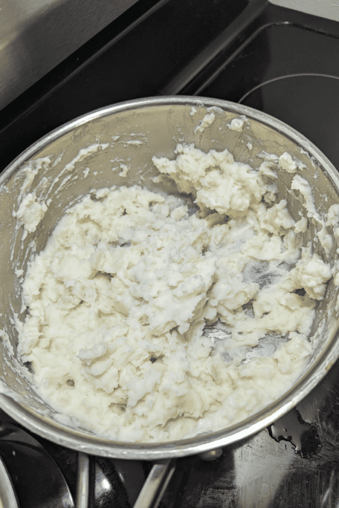mashed potato sour cream