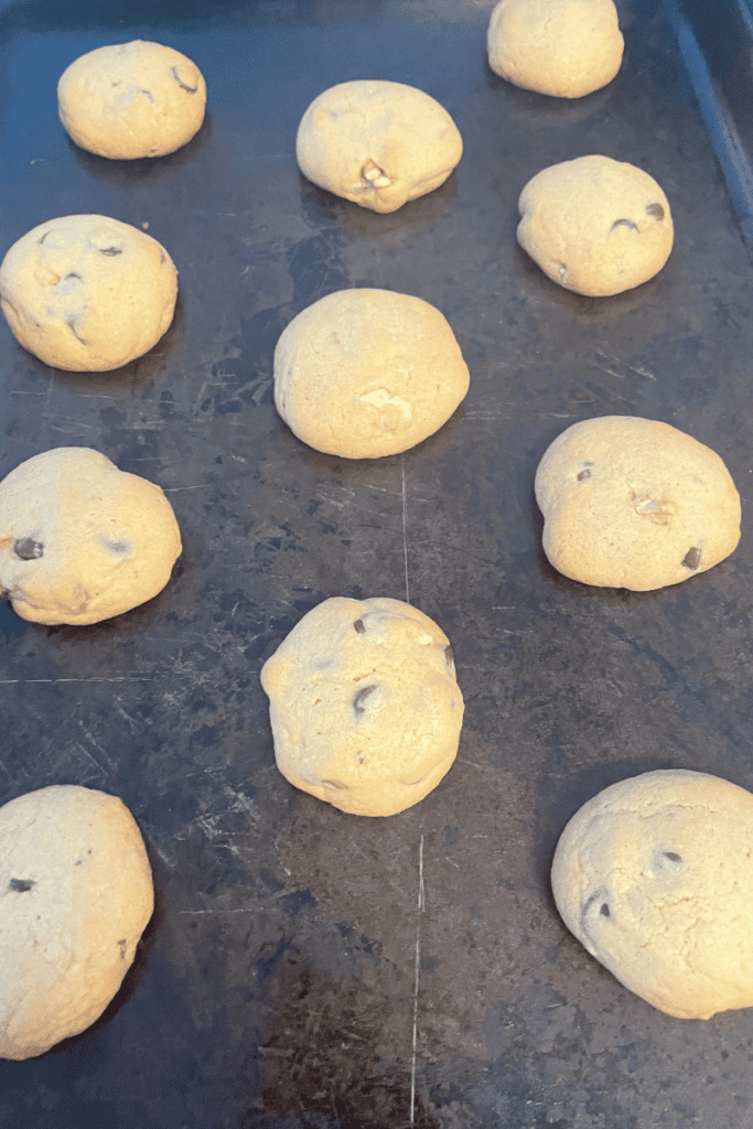 baked cookies