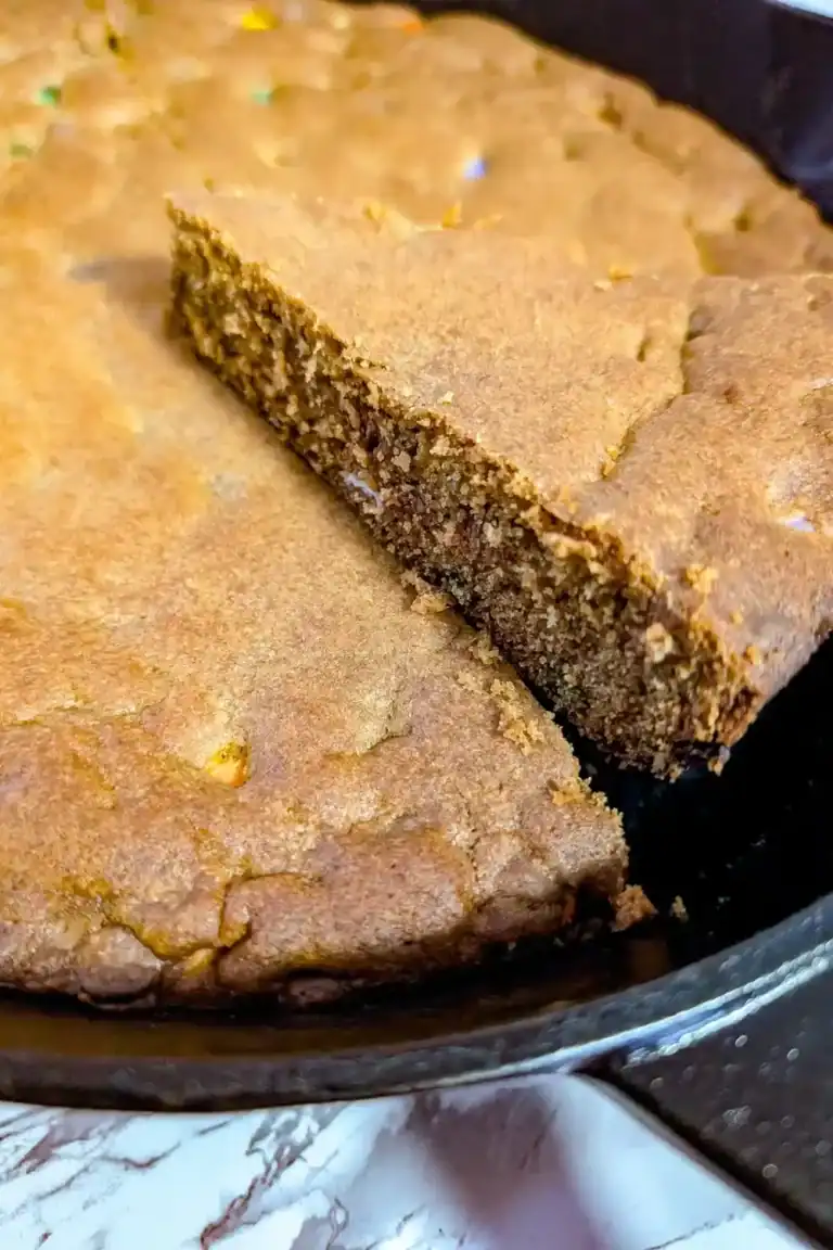 Chocolate Chip Skillet Cookie with Candy