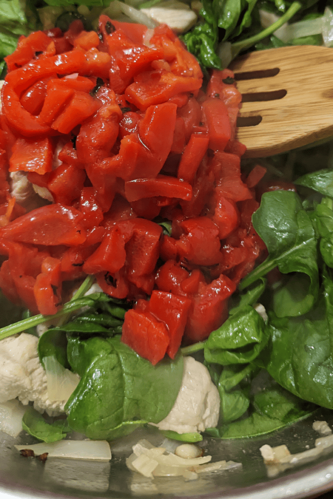add roasted red pepper