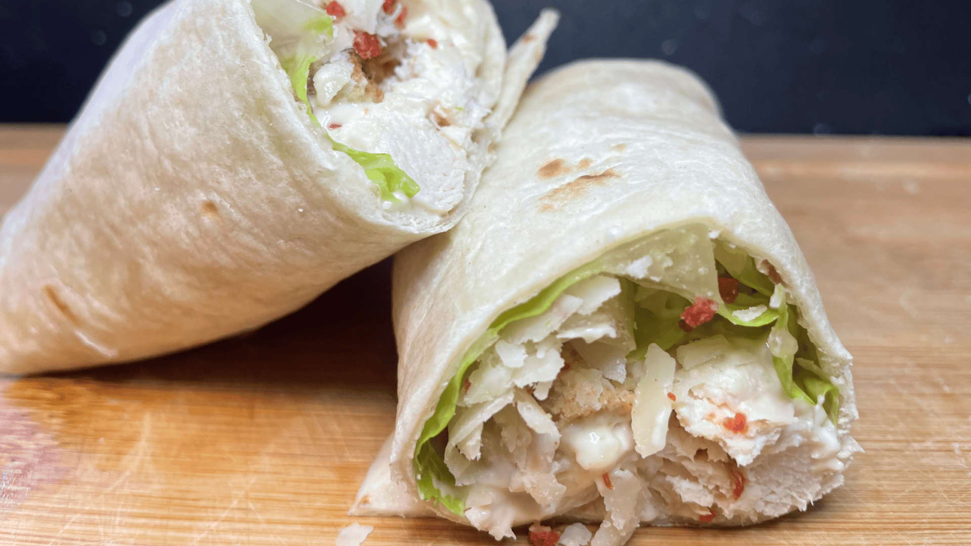chicken Caesar wrap