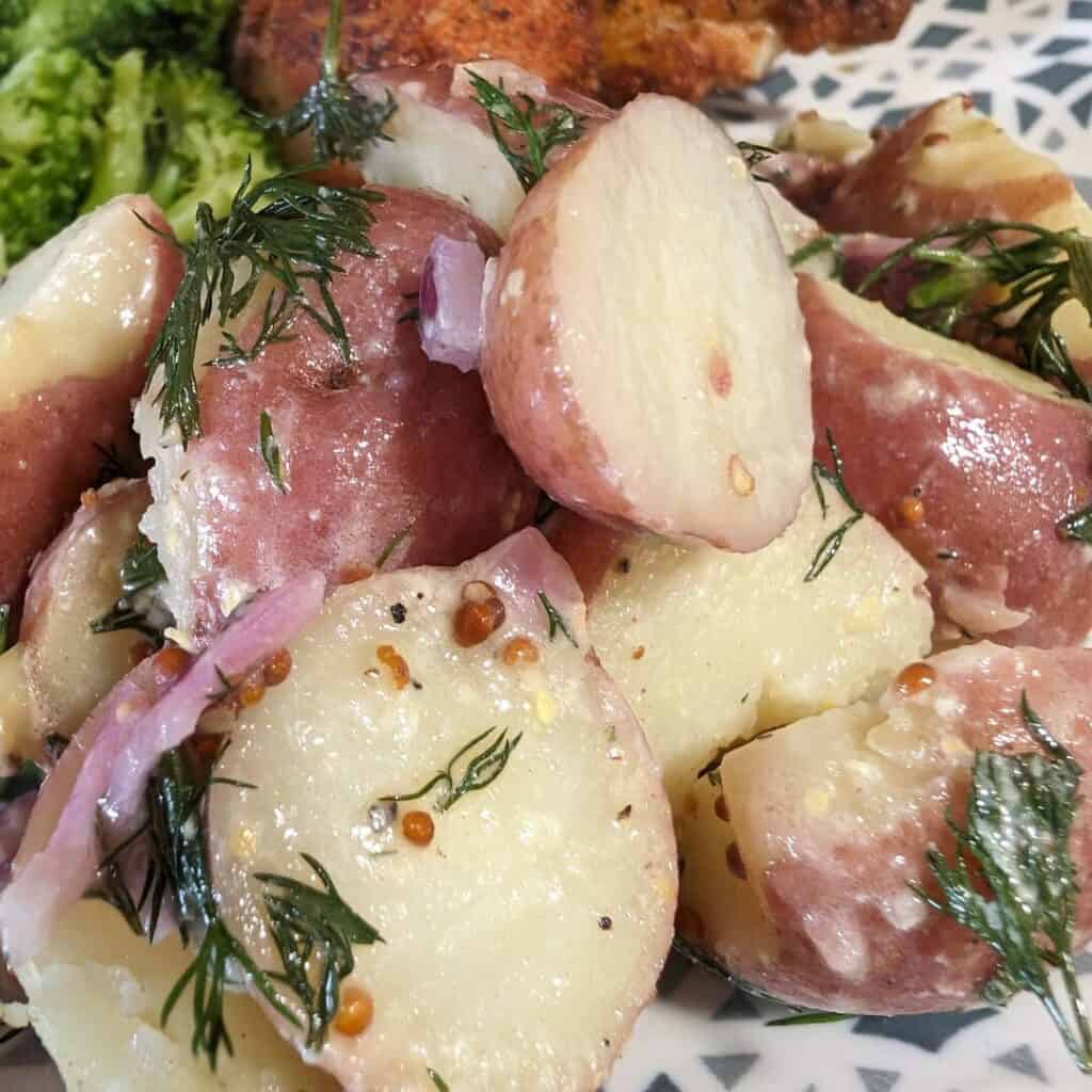 easy potato dillweed salad (1)