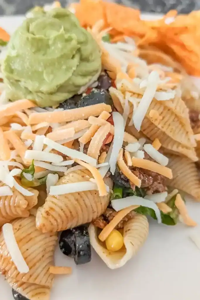 fully assembled taco salad