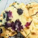 inside close up of muffin grouping for recipe card image
