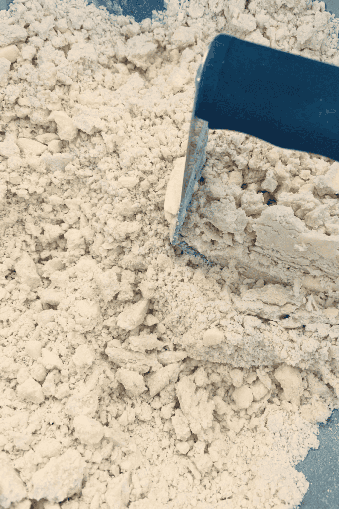 mix until coarse