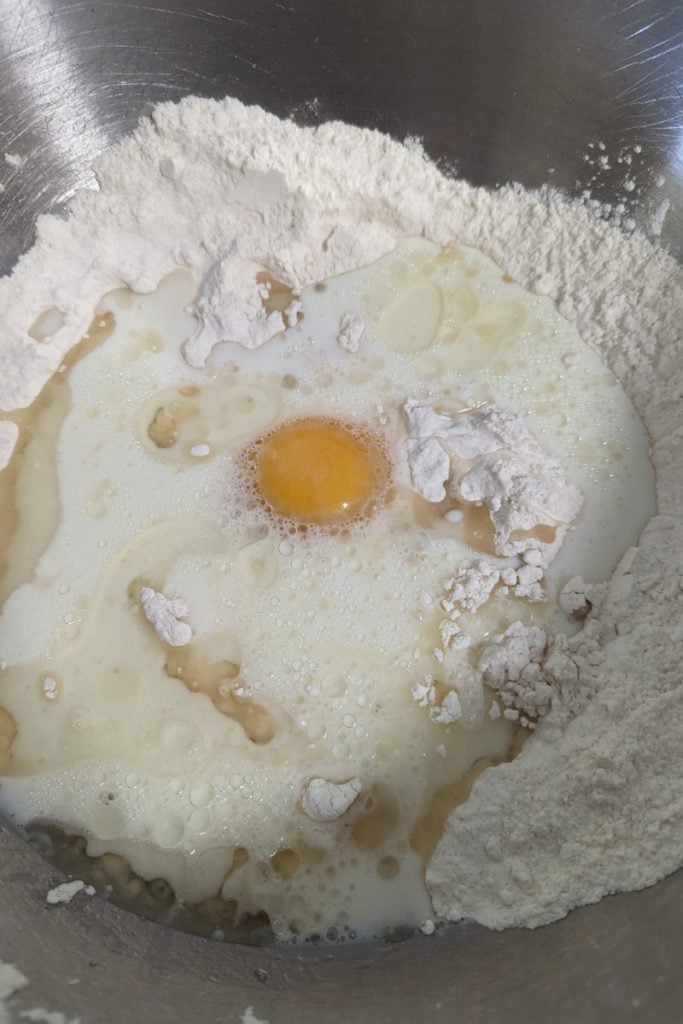 add wet ingredients