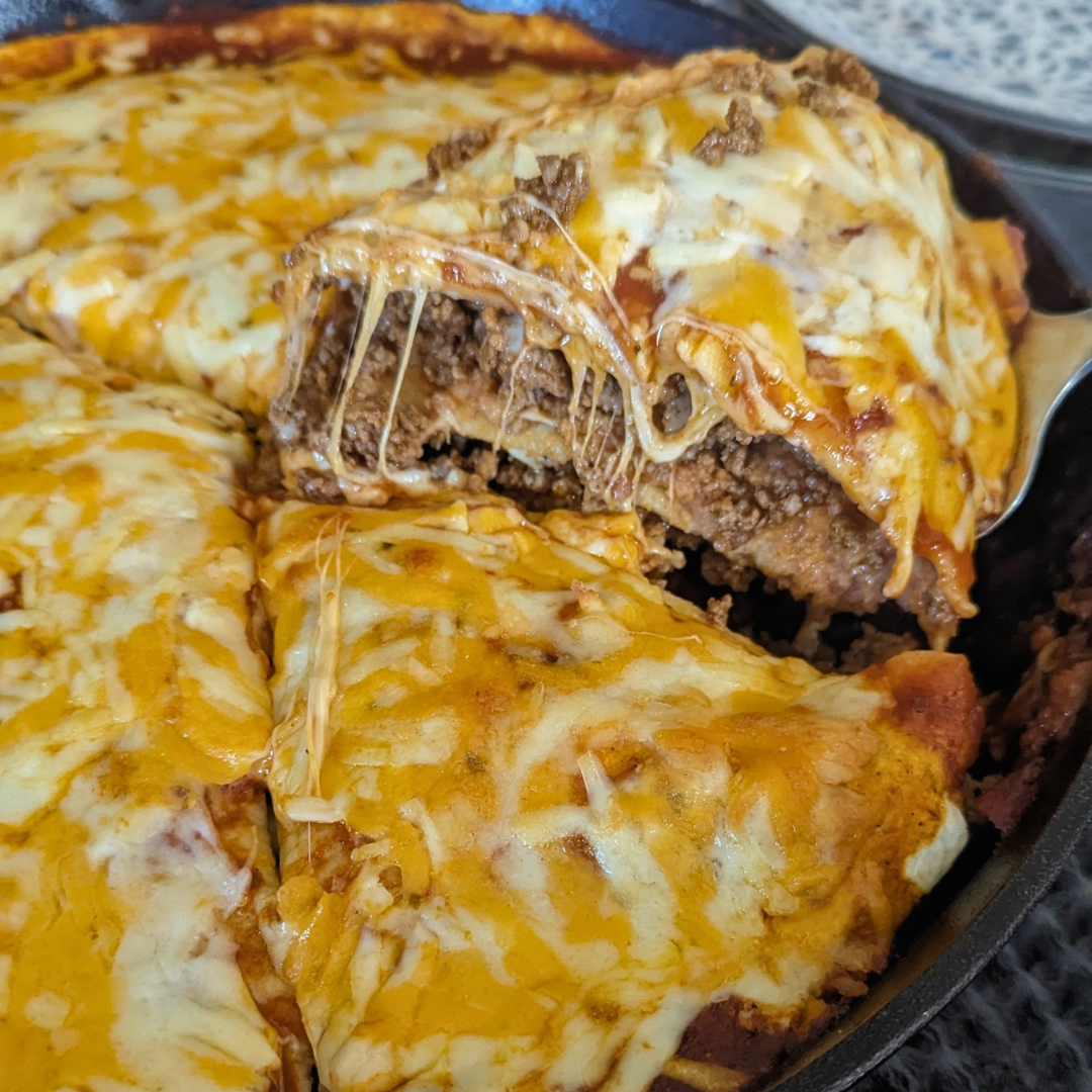 Taco Bake in Skillet