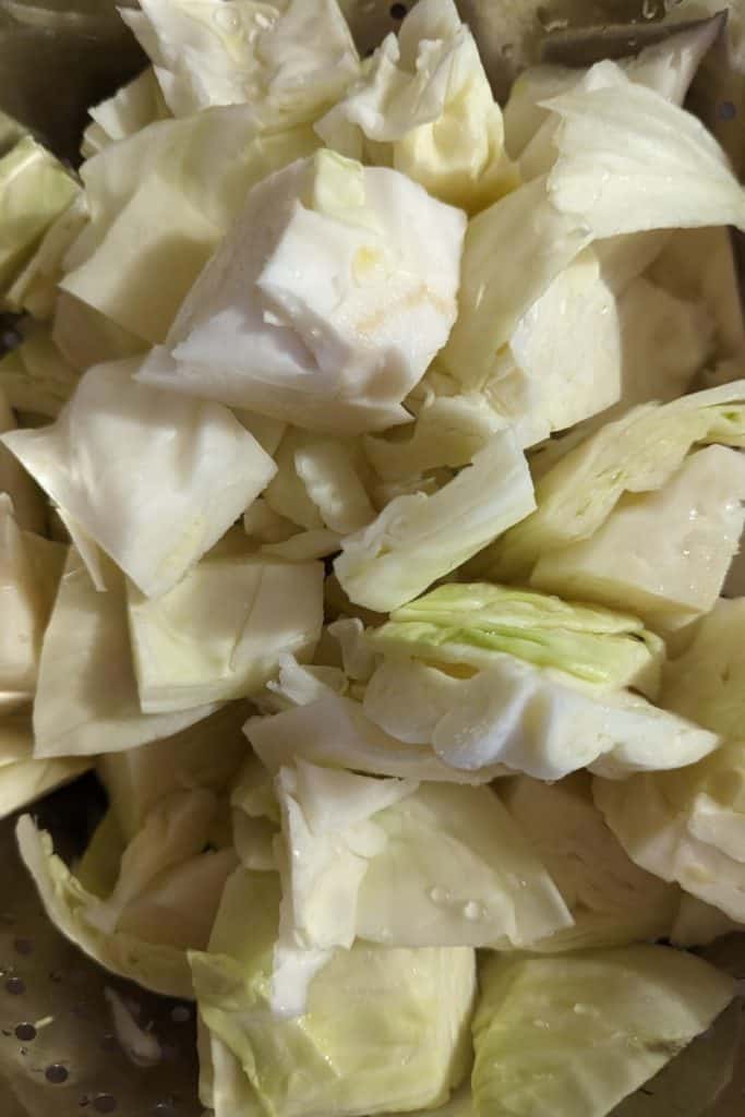 dice entire small cabbage