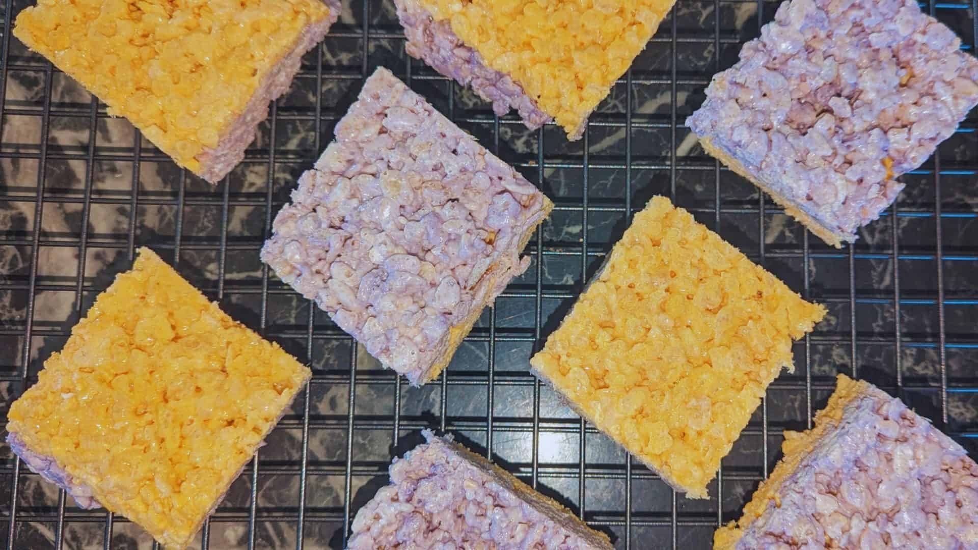 Tangy Sour No Bake Rice Krispie Squares