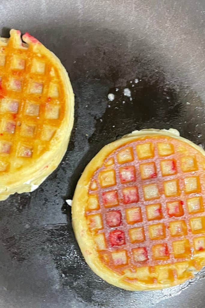 cook as you would grill cheese on med low
