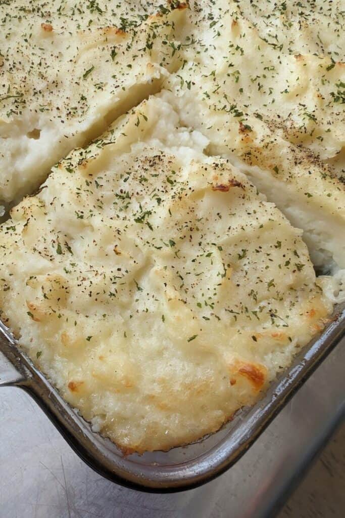 baked shepherds pie