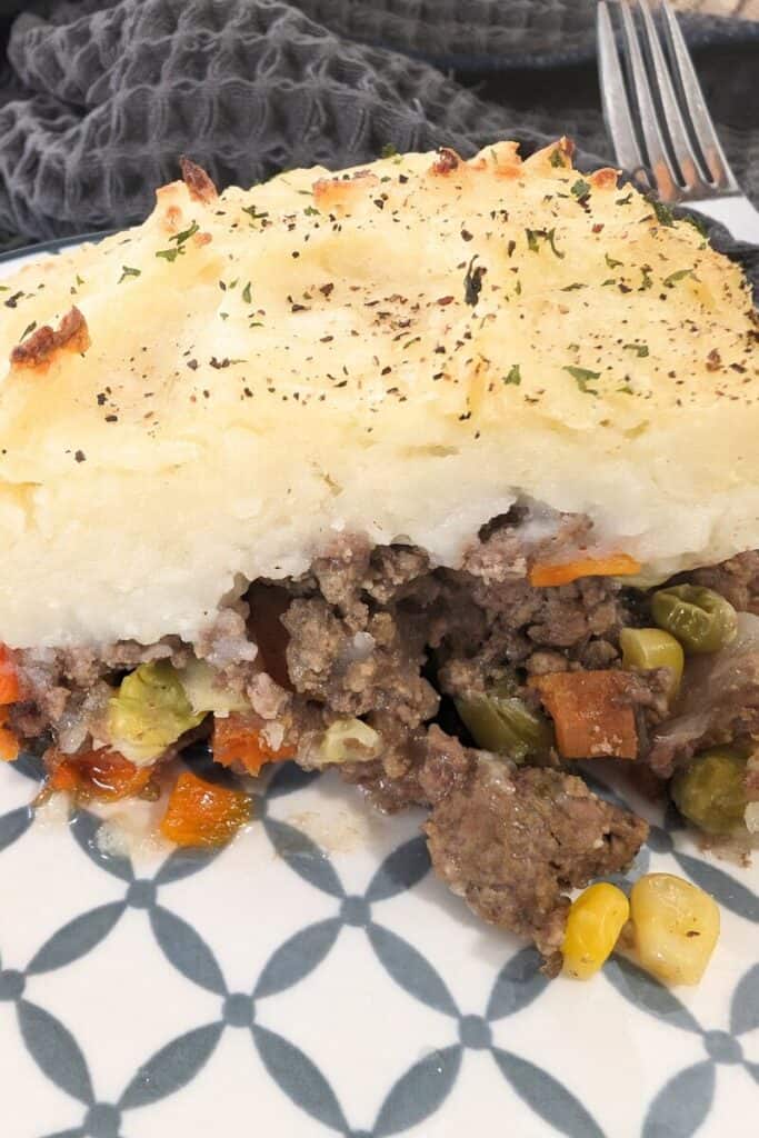 baked shepherds pie