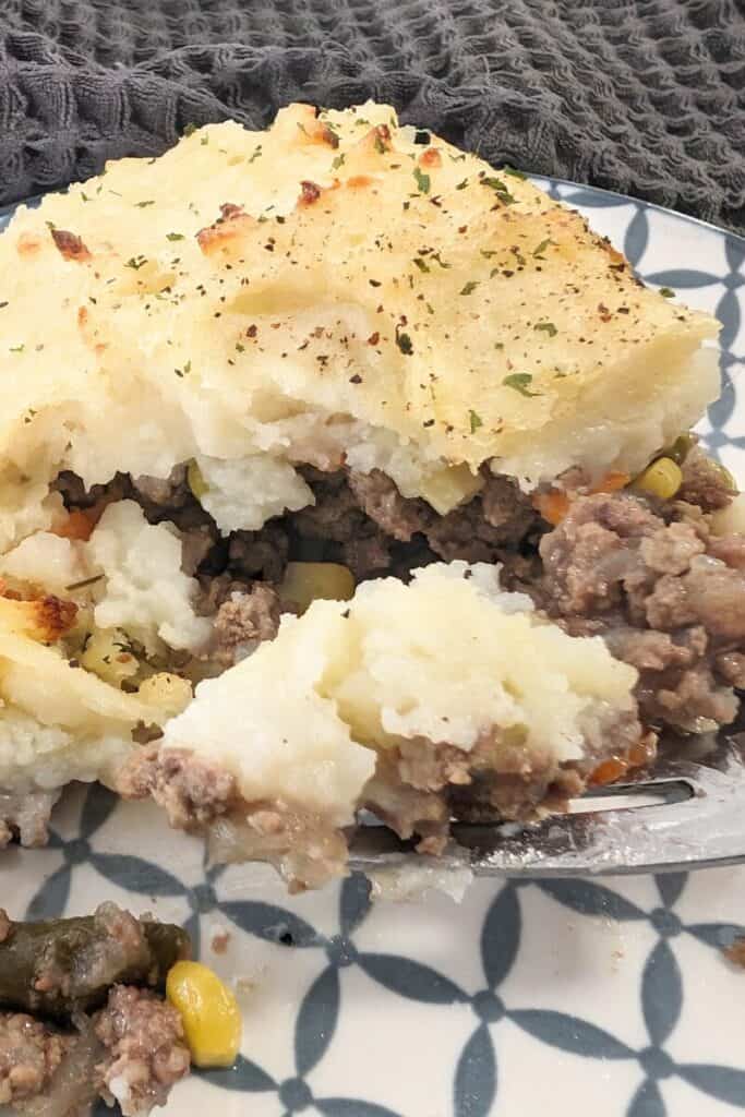 baked shepherds pie