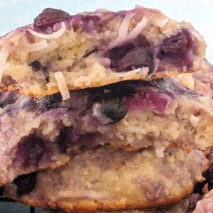 Easy Wild Blueberry Breakfast Cookies With Ricotta (1)