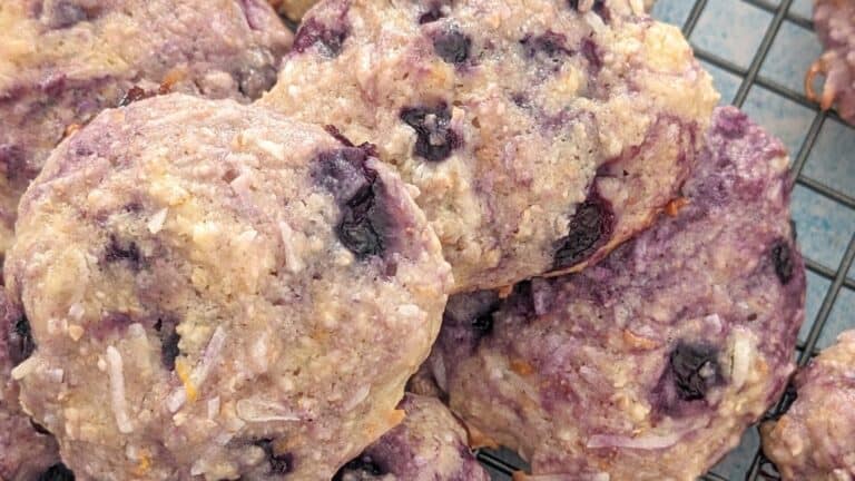 Easy Wild Blueberry Breakfast Cookies With Ricotta