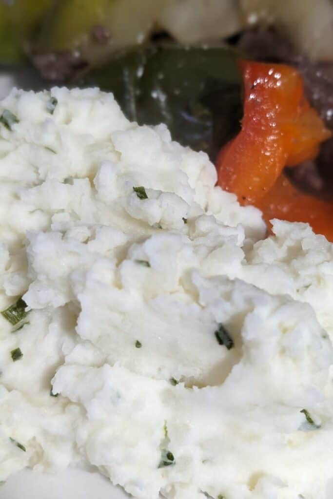 finished mashed potatoes