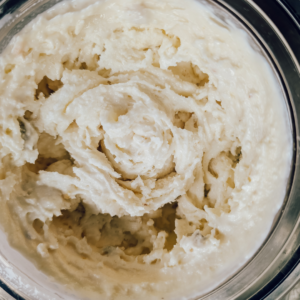Creamy pistachio ice cream