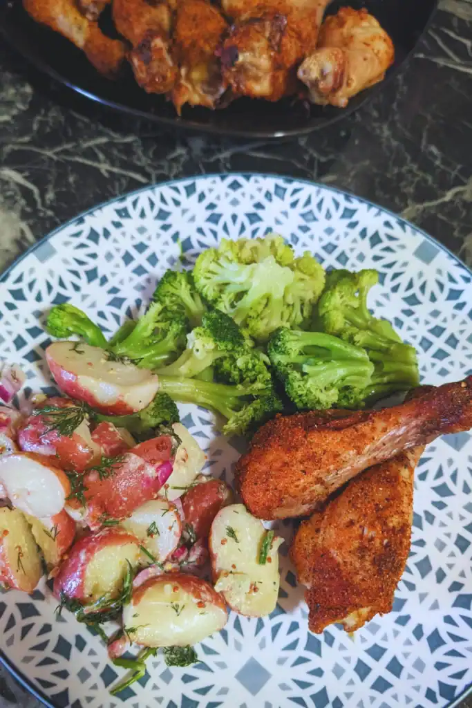 serving-chicken-drums-for-dinner