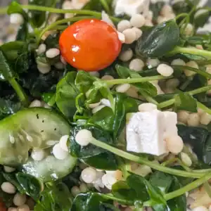 Spring Pea Shoot And Couscous Salad With Feta (1)_11zon