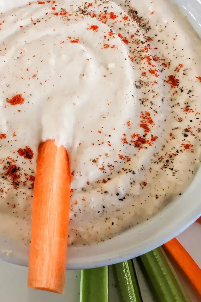easy white bean hummus with roasted garlic