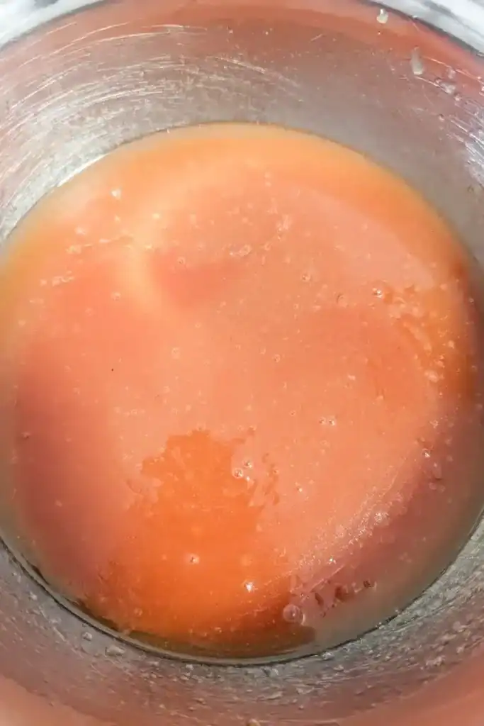 stir the marinade together