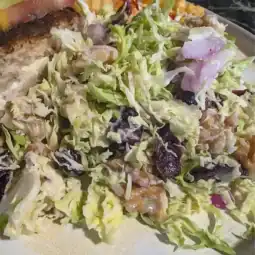 featured image of shaved brussels sprouts salad