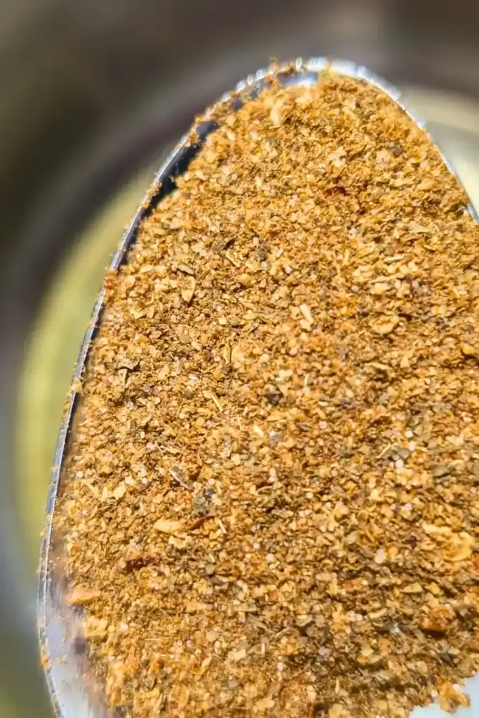 harissa sauce on turkey meatballs