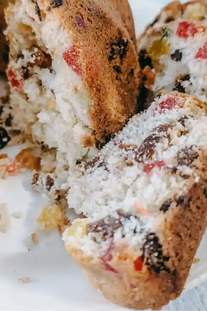 inside the gumdrop cake