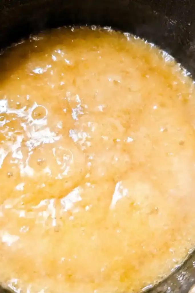 the thickened gravy
