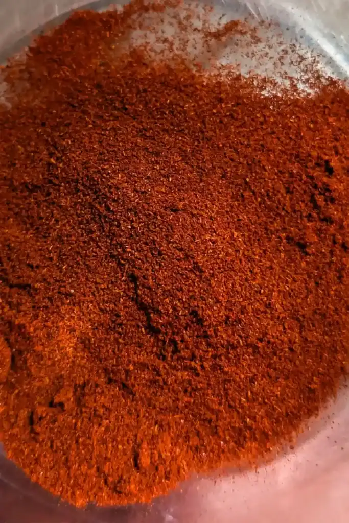 smoked paprika the base of the spice blend