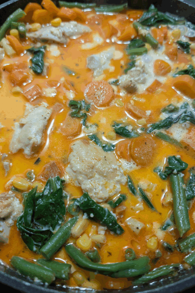 cooked until thickened