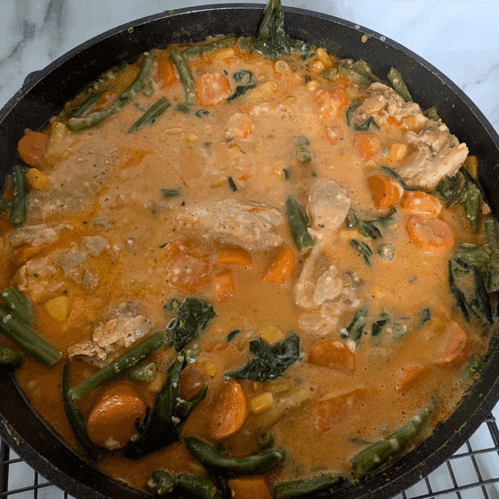 creamy chicken thigh meal