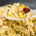 the tossed orzo pasta salad