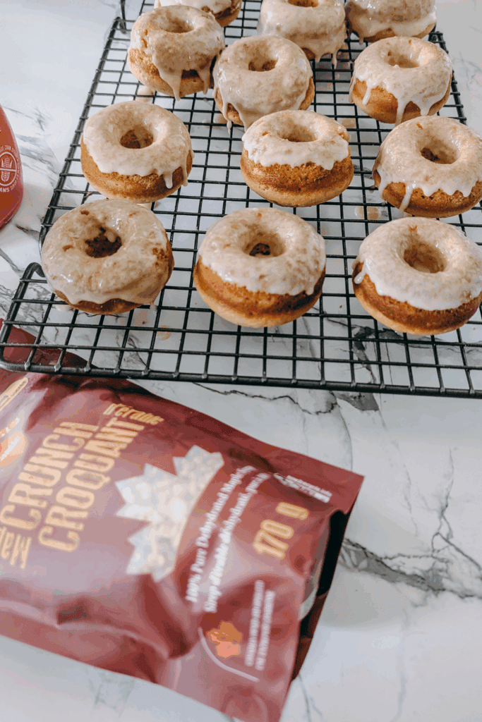 time to add maple crunchies