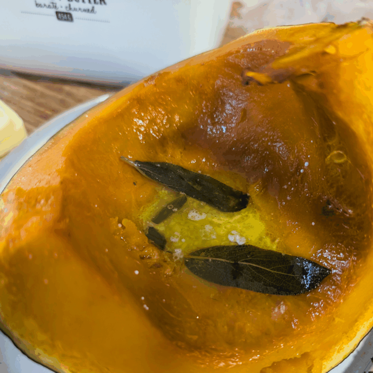 How to Roast Buttercup Squash (With Butter & Sage)