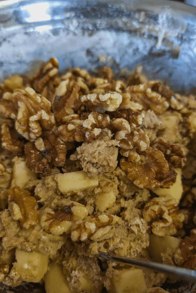 Healthy nut and fruit mixture for snacking or baking.