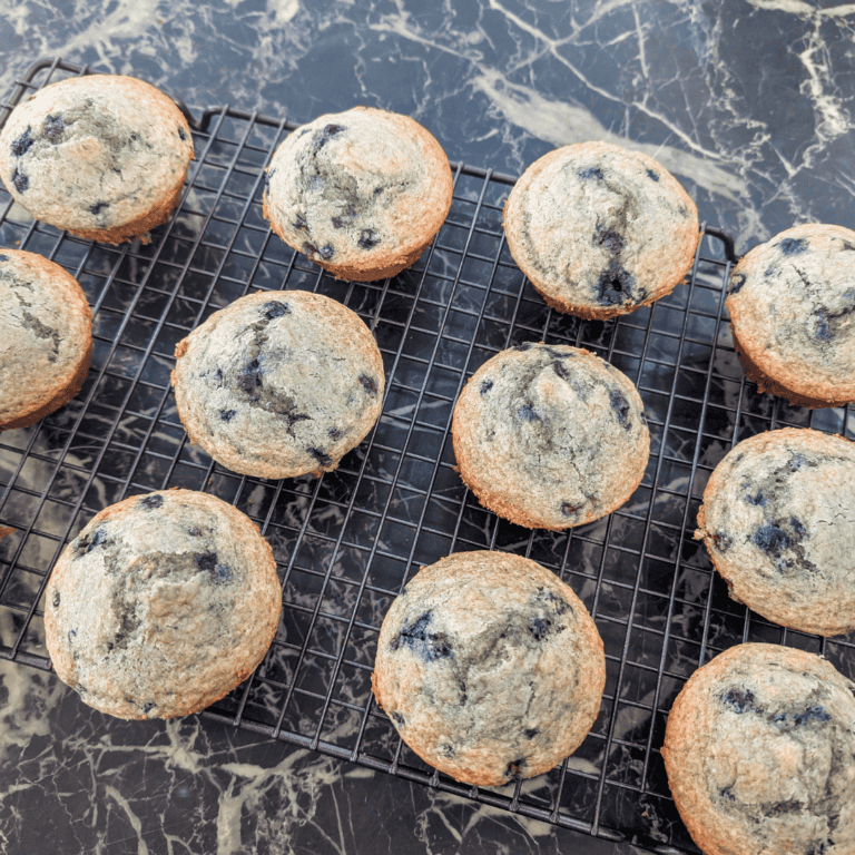 Wild Blueberry Muffins with Frozen Canadian Wild Blueberries