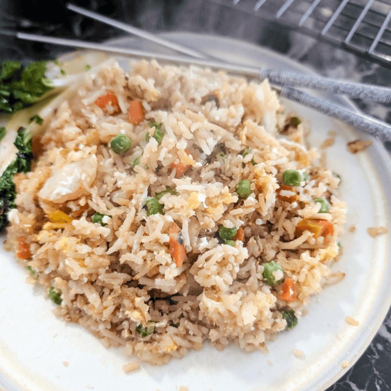 Shrimp Fried Rice With Eggs (Easy Weeknight Rice Recipe)